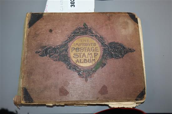 A quantity of world stamps, mounted and loose